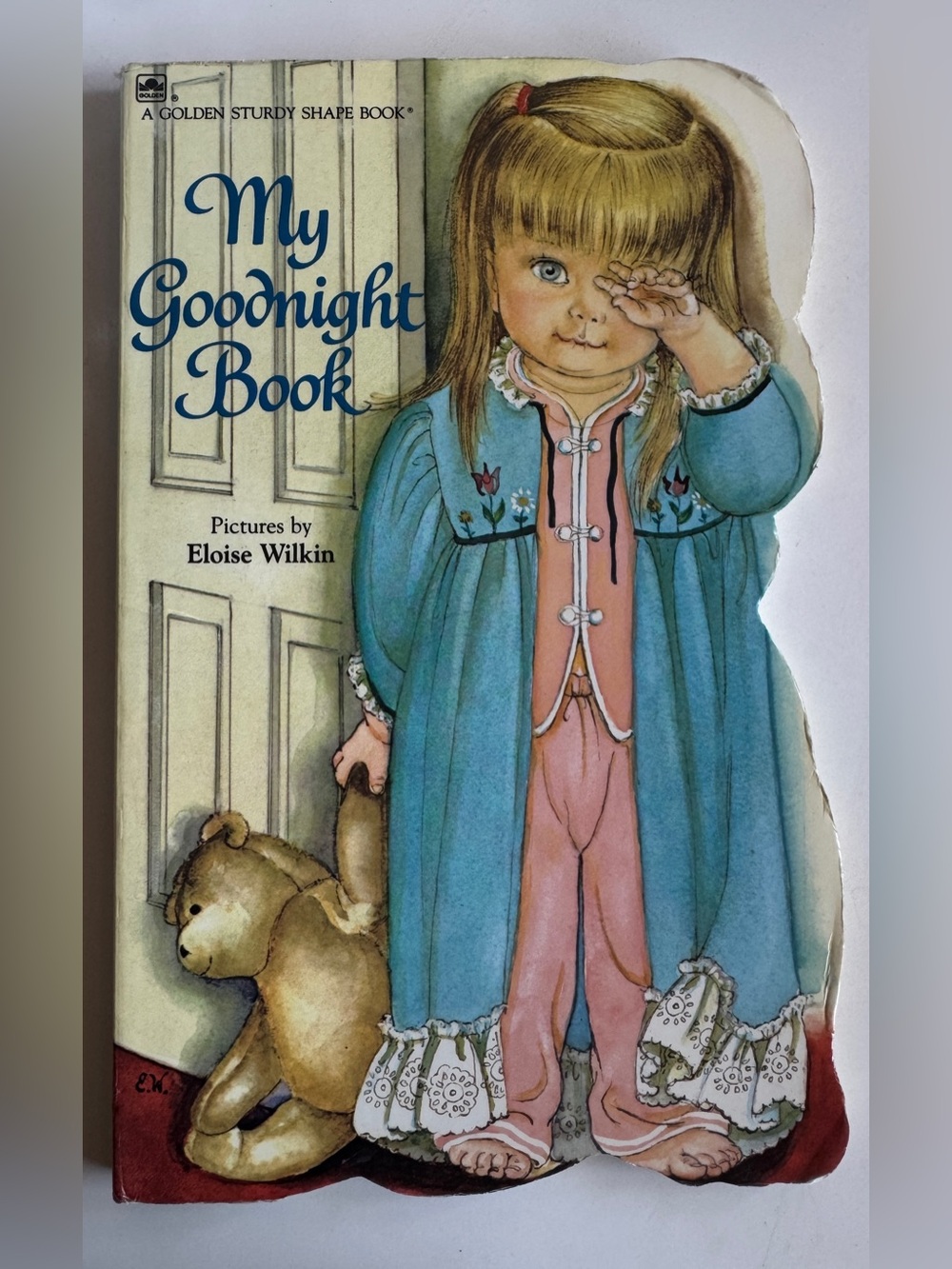Vintage 1981 My Goodnight Book Golden Sturdy Shape Book board book